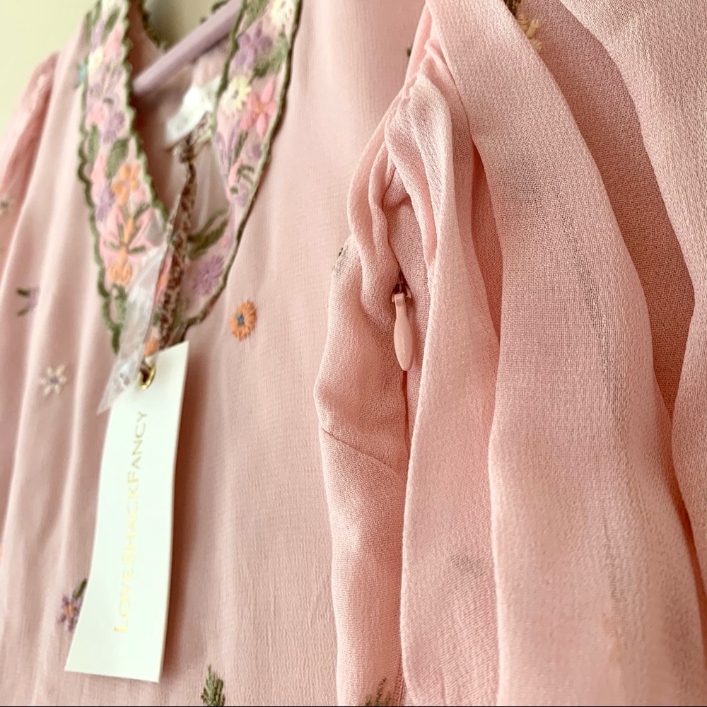 NWT LoveShackFancy Paris Dress - Picture 9 of 12